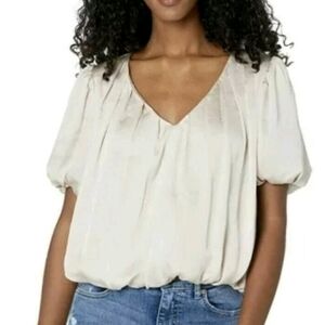 Elegant Cream Women's Top